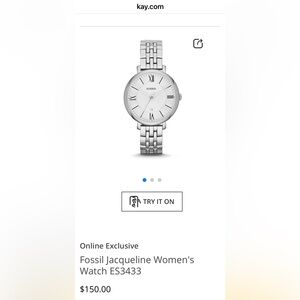 Silver Jacqueline Woman’s Watch